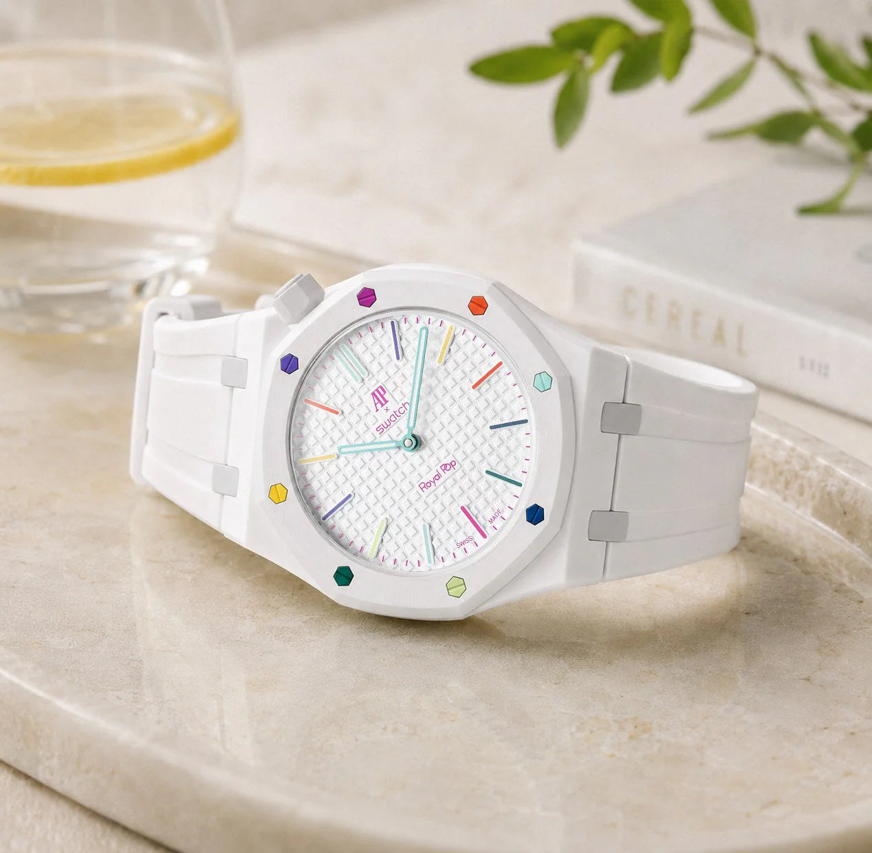 Royal Pop Huit Blanc Strap